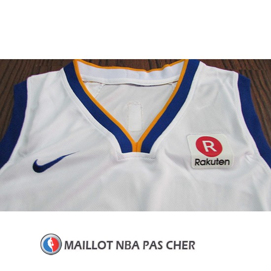 Maillot Golden State Warriors Klay Thompson 11 2017-18 Blanc